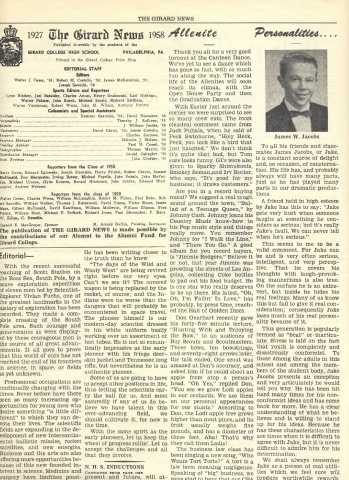 Girard News 27 March 1958