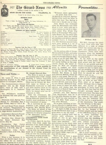 Girard News 29 April 1958