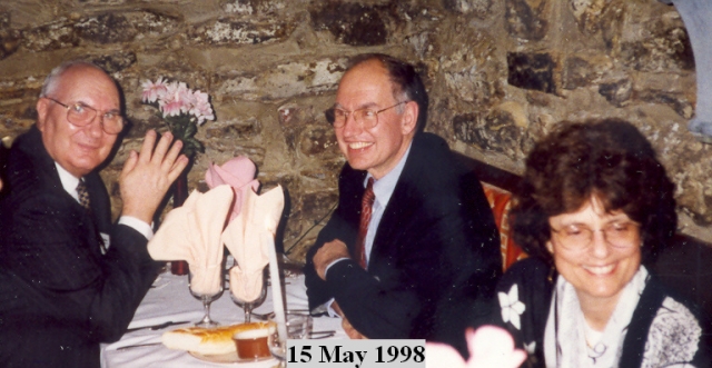 15 May 1998 Col. Keller, Hank & Virginia Grabowski