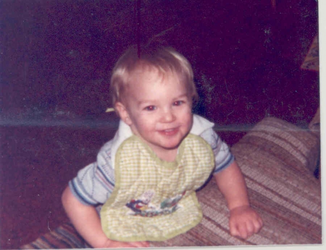 Steven Thomas Seaman(18 months)from early 80s