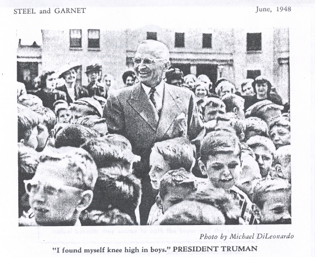 June 1948 President Truman visits the West End
